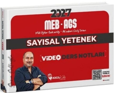 MEB-AGS Sayısal Yetenek Video Ders Notları - Güven Göllüoğlu Hoca Kafası Yayınları Vega Efsanesi