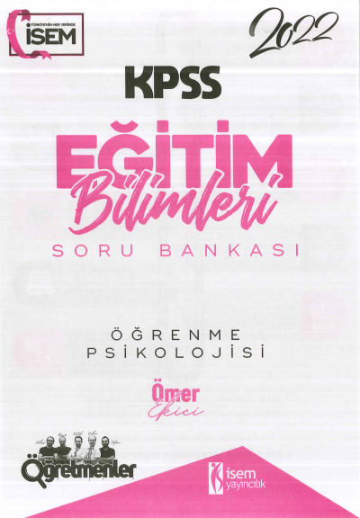 ÖĞRENME PSİKOLOJİSİ SORU BANKASI