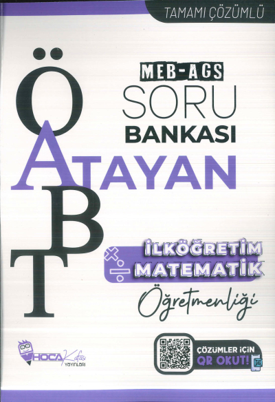 2025 ÖABT MEB-AGS İlköğretim Matematik Öğretmenliği Atayan Soru Bankası Çözümlü Hoca Kafası Yayınları Vega Efsanesi