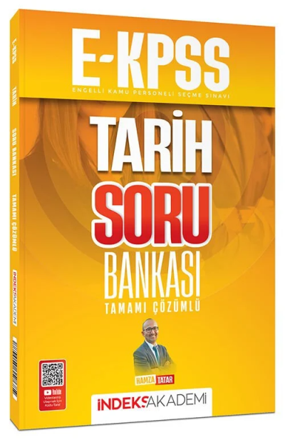 2026 EKPSS Tarih Soru Bankası Çözümlü - Hamza Tatar İndeks Akademi Yayıncılık Vega Efsanesi