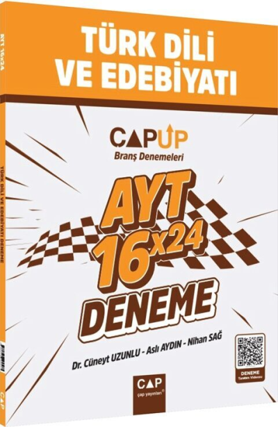 AYT Türk Dili ve Edebiyatı 16 X 24 Up Deneme Çap Yayınları Vega Efsanesi