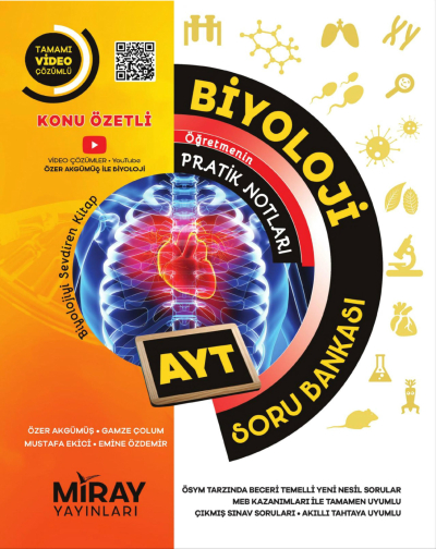 AYT Biyoloji Soru Bankası Miray Yayınları