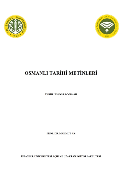 Osmanlı Tarihi Metinleri Vega Efsanesi