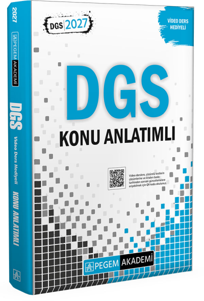 2027 DGS Konu Anlatımlı Pegem Akademi Vega Efsanesi