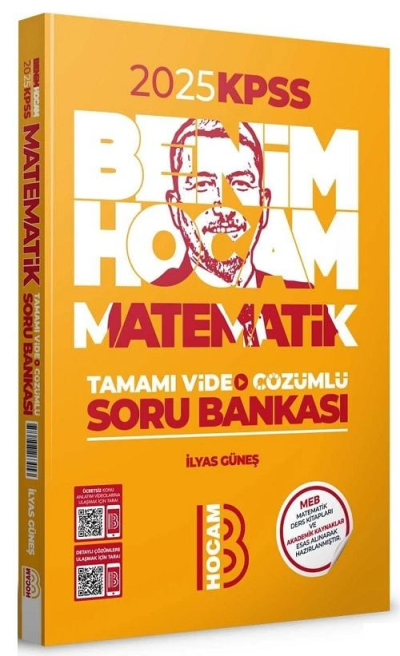 Benim Hocam Yayınları 2025 KPSS Matematik Tamamı Video Çözümlü Soru Bankası Vega Efsanesi