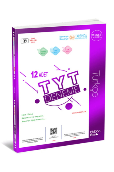 TYT - Türkçe 12 Deneme Vega Efsanesi