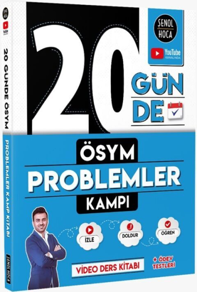 20 Günde ÖSYM Problemler Kampı Şenol Hoca Vega Efsanesi