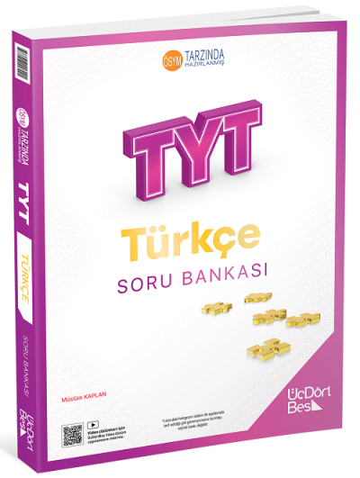 2026 TYT Türkçe Soru Bankası Üç Dört Beş Yayınları Vega Efsanesi