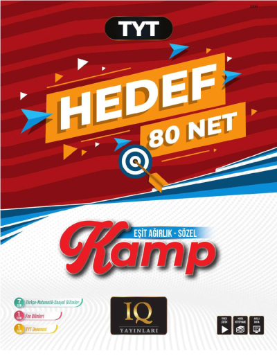 TYT Hedef 80 Eşit Ağırlık Sözel Kamp IQ Yayınları Vega Efsanesi
