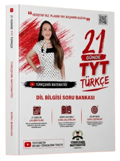Türkçenin Matematiği TYT 21 Günde Türkçe Dil Bilgisi Soru Bankası Gamze Özdin Türkçenin Matematiği Yayınları Vega Efsanesi
