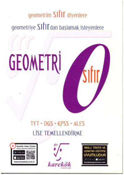 Geometri Sıfır Karekök Yayınları Vega Efsanesi