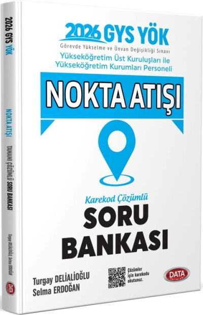 2026 YÖK GYS Nokta Atışı Soru Bankası Data Yayınları Vega Efsanesi