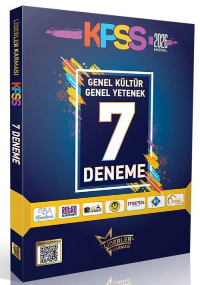 KPSS Genel Kültür Genel Yetenek 7 Deneme Liderler Karması Vega Efsanesi