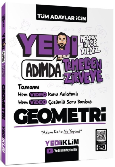 YEDİ ADIMDA TEMELDEN ZİRVEYE GEOMETRİ YEDİİKLİM YAYINLARI Vega Efsanesi