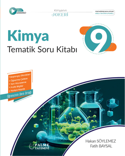9. Sınıf Kimya Tematik Soru Kitabı Palme Yayınlar Vega Efsanesi