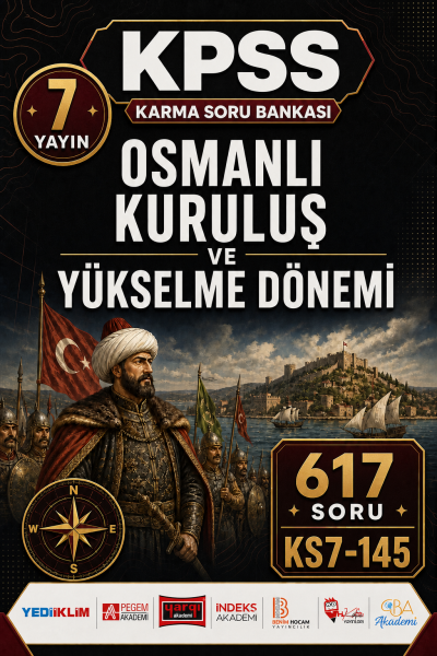 Osmanlı Kuruluş ve Yükselme Dönemi 7 Yayın 617 Soru Vega Efsanesi