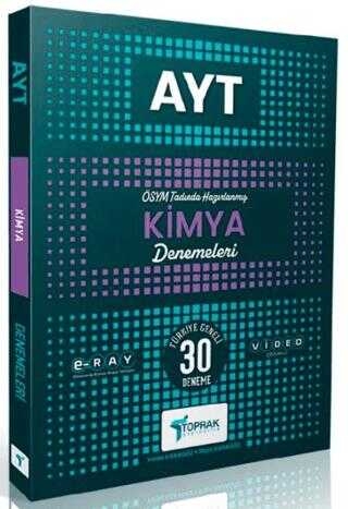 AYT Kimya Deneme Toprak Yayıncılık Vega Efsanesi