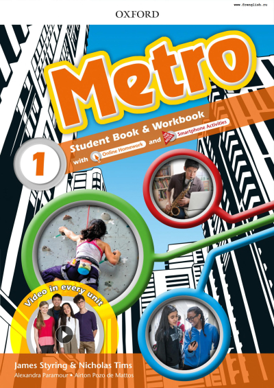 Metro 1 Student Book WoorkBook Vega Efsanesi