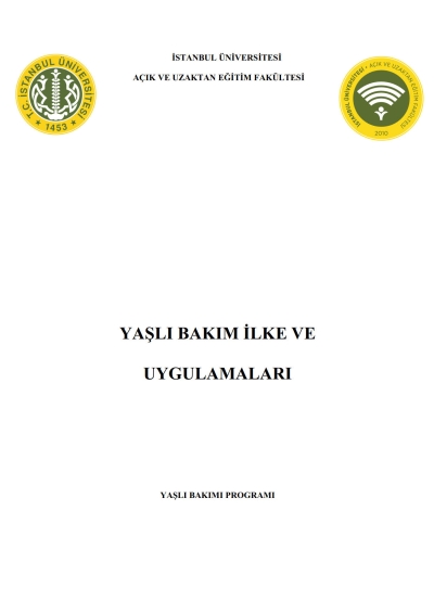 Yaşlı Bakım İlke ve Uygulamaları Vega Efsanesi