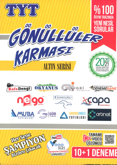 TYT Deneme Altın Serisi 10+1 Vega Efsanesi