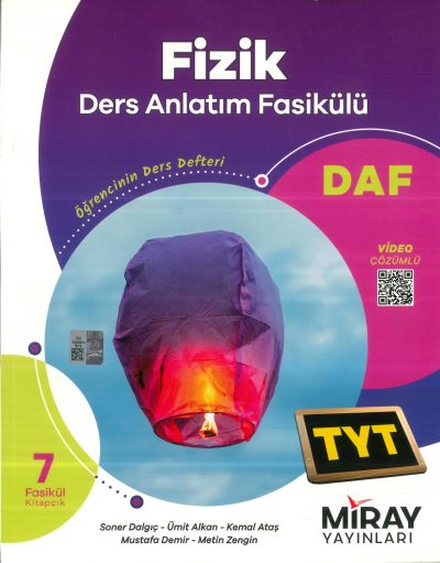 TYT Fizik Ders Anlatım Fasikülleri Miray Yayınları