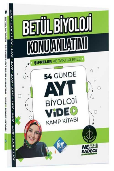 Betül Biyoloji Konu Anlatımı 54 Günde AYT Biyoloji Video Kamp Kitabı Vega Efsanesi