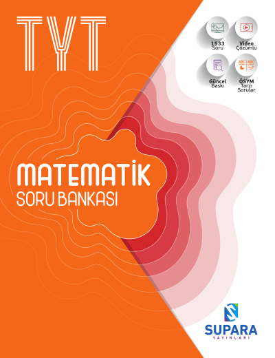 TYT Matematik Soru Bankası Supara Yayınları Vega Efsanesi