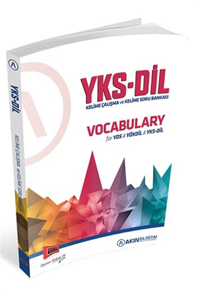 YKSDİL Vocabulary Kelime Çalışma ve Kelime Soru Bankası Akın Dil Yargı Yayınları Vega Efsanesi