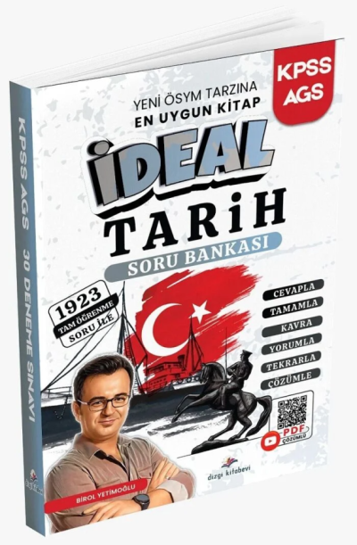 2026 KPSS MEB-AGS İdeal Tarih Soru Bankası Çözümlü - Birol Yetimoğlu Dizgi Kitap Yayınları Vega Efsanesi