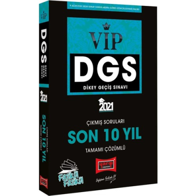 VİP DGS SON 10 YIL ÇIKMIŞ SORU ÇÖZÜMLÜ Vega Efsanesi