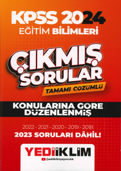 2018-2023 ÇIKMIŞ SORULAR TAMAMI ÇÖZÜMLÜ (KONULARINA GÖRE DÜZENLENMİŞ) Vega Efsanesi