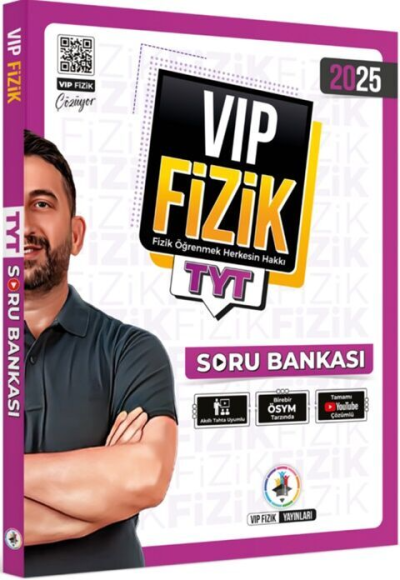2025 TYT Fizik Soru Bankası Vip Fizik Yayınları Vega Efsanesi