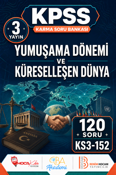 Yumuşama Dönemi ve Küreselleşen Dünya 3 Yayın 120 Soru (Benim Hocam - CBA - Hoca Kafası Yayınları) Vega Efsanesi