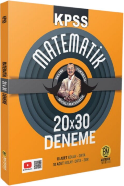 2026 KPSS Matematik 20 x 30 Deneme Bıyıklı Matematik Vega Efsanesi