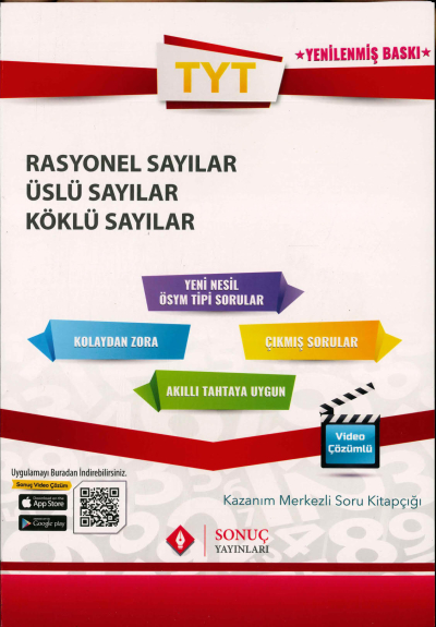 TYT RASYONEL - ÜSLÜ- KÖKLÜ SAYILAR SORU KİTAPÇIĞI Vega Efsanesi