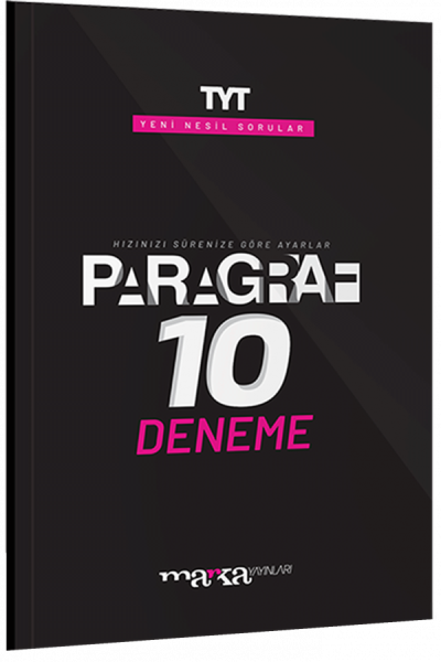 2026 TYT Paragraf 10 Deneme Tamamı Video Çözümlü Marka Yayınları Vega Efsanesi