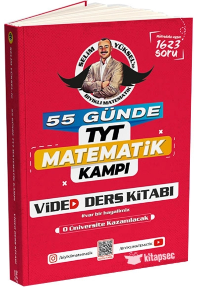 55 Günde TYT Matematik Kampı Video Ders Kitabı Bıyıklı Matematik Vega Efsanesi