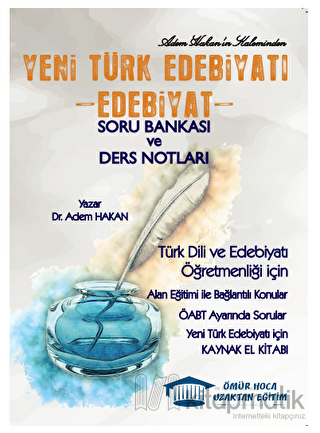ÖABT YENİ TÜRK EDEBİYATI EDEBİYAT SORU BANKASI VE DERS NOTLARI