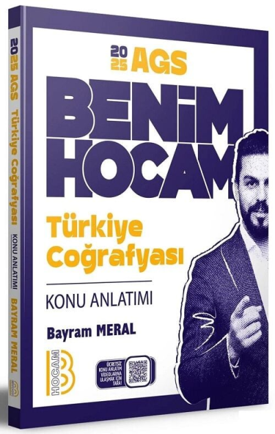 2025 MEB-AGS Türkiye Coğrafyası Konu Anlatımı Benim Hocam Yayınları Vega Efsanesi