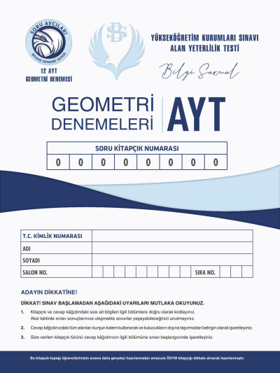 AYT GEOMETRİ DENEMELERİ 12*14 Vega Efsanesi