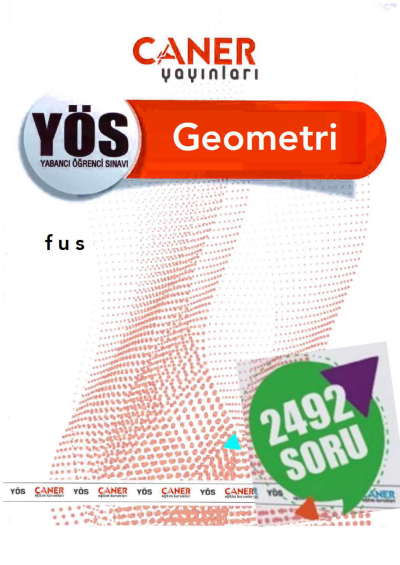 YÖS Geometri 2492 Soru Bankası Caner Yayınları Vega Efsanesi