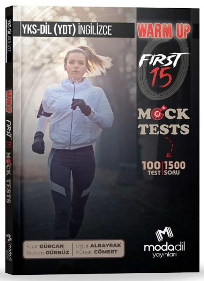 YKSDİL İngilizce WARM UP First 15 Mock Tests Modadil Yayınları Vega Efsanesi