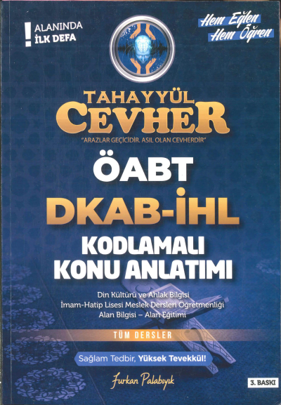 TAHAYYÜL CEVHER DKAB-İHL KODLAMALI KONU ANLATIMI TÜM DERSLER Vega Efsanesi