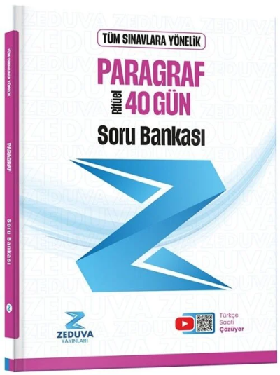 Türkçe Saati 40 Gün Ritüel Paragraf Soru Bankası Zeduva Yayınları Vega Efsanesi