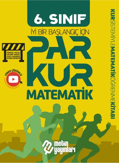6. Sınıf Parkur Matematik Öğrenme Kitabı Metin Yayınları Vega Efsanesi