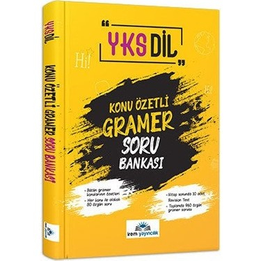 YKS Dil Konu Özetli Gramer Soru Bankası Vega Efsanesi