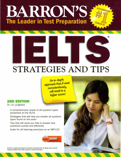 Barron's IELTS Strategies and Tips Vega Efsanesi