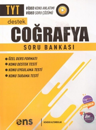 TYT Coğrafya Destek Soru Bankası ENS Yayıncılık Vega Efsanesi
