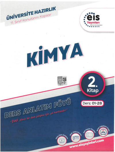 YKS - Mavi Set - DAF - Kimya - 2. Kitap Eis Yayınları Ders:01-28 11. Sınıf Konularını Kapsar