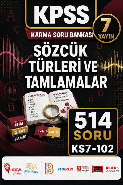 Sözcük Türleri ve Tamlamalar 7 Yayın 514 Soru Vega Efsanesi